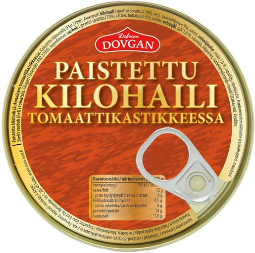 Dovgan Sprat Fried In Tomato 240g